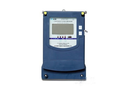 Three phase four wire prepayment meter